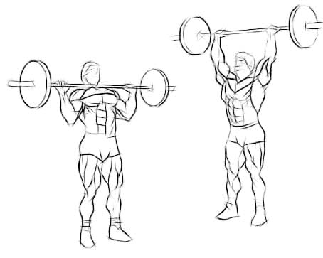 The overhead press is a tremendous exercise for the delts, triceps, and upper chest